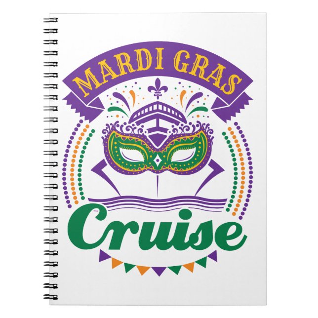 Carnet Croisière Mardi Gras (Devant)