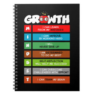 Carnet Croissance Mindset Funny Classe Motivation du cerv