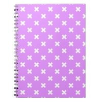 Croix blanches sur lilas