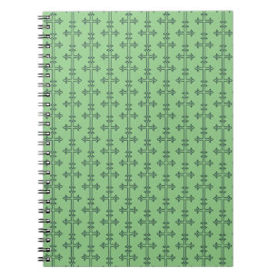 Carnet Croix chrétienne typique