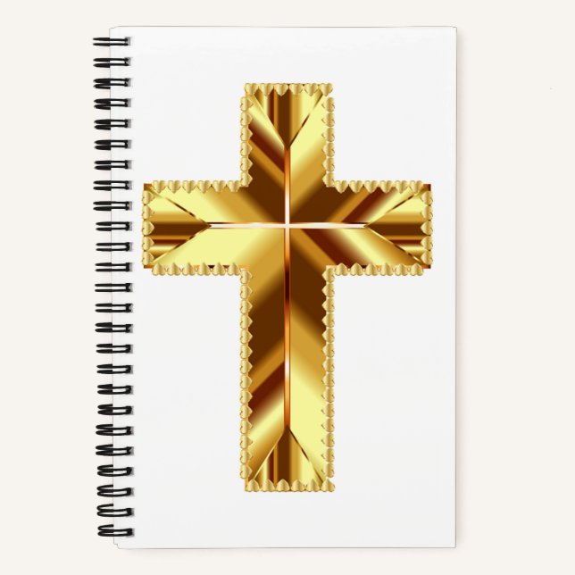 CARNET CROIX SAINTE EN OR (Recto)