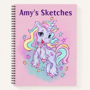 Carnet Croquis de Unicorn pour enfants