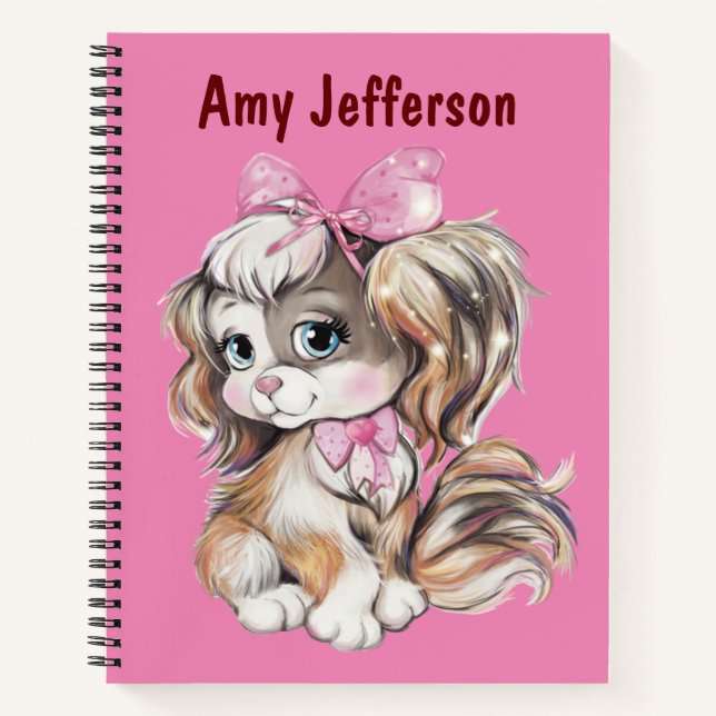 Carnet Croquis personnalisé pour enfants (Devant)