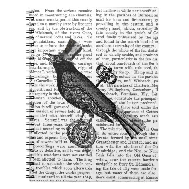 Carnet Crow à vapeur 2 (Devant)