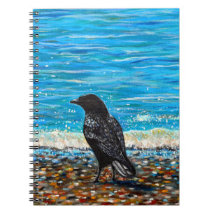 Carnet Crow sur la plage 3 Tableau