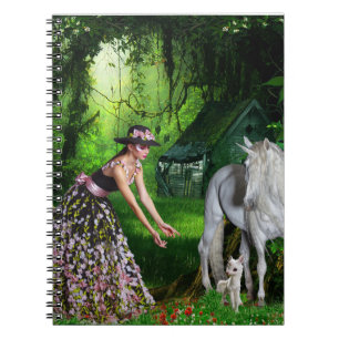 Carnet Croyez en la magie Spiral Notebook