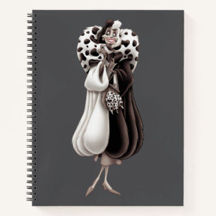 Carnet Cruella De Vil Sourire "doux"