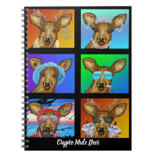 Carnet Crypto Mule Deer