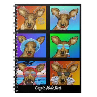Carnet Crypto Mule Deer