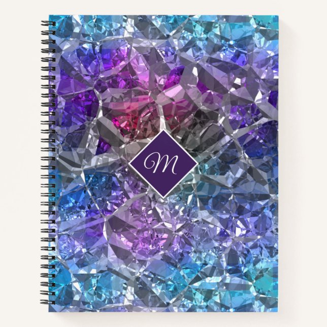 Carnet Crystal multicolore (Devant)