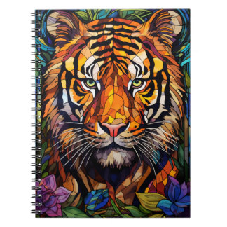 Carnet Cuaderno Animales En Arte Vitral