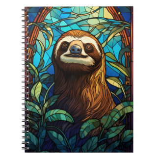 Carnet Cuaderno Animales En Arte Vitral