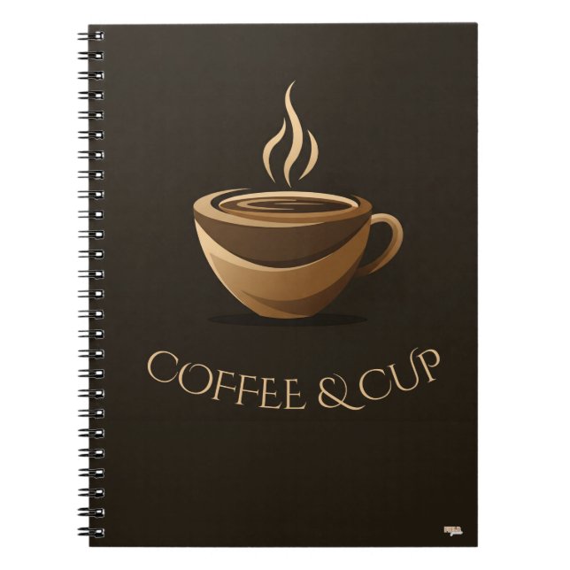 Carnet Cuaderno Coffee & Cup (Devant)