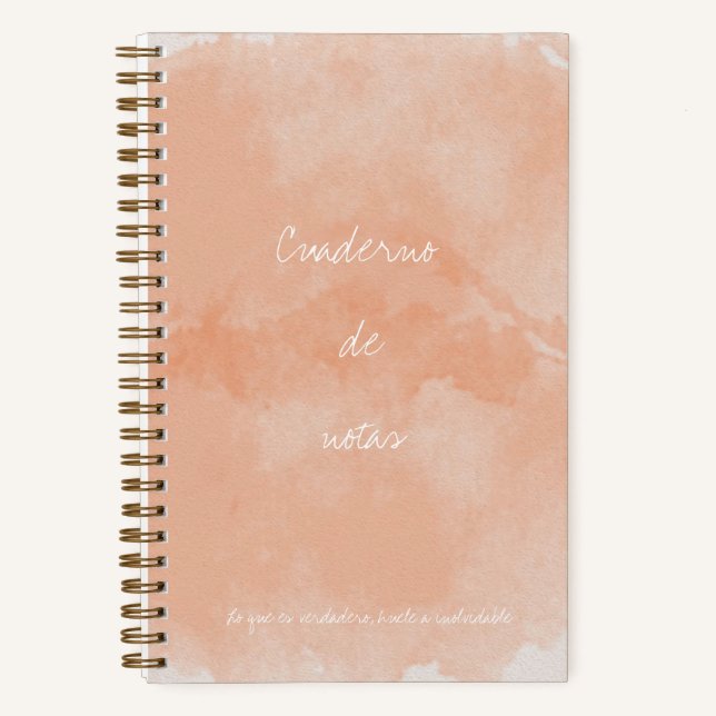 Carnet Cuaderno de notas  (Recto)