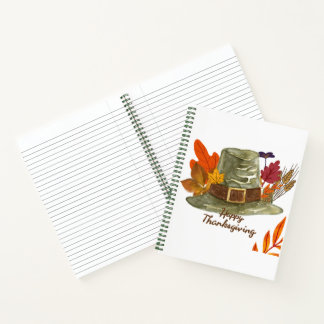 Carnet Cuaderno de tapadura thankgiving