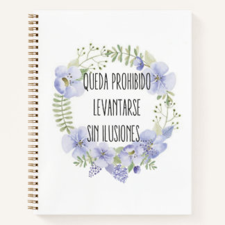 Carnet Cuadernos A4 linea Mensajes