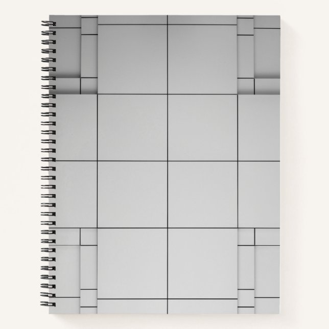 Carnet Cubes Abstraits (Devant)