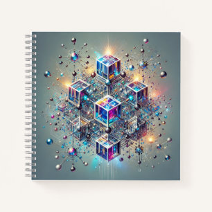 Carnet Cubes Lumineux et Conception de Grille Moléculaire