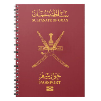 Carnet Cubierta para pasaporte de Omán