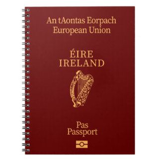 Carnet Cubierta pasaporte Irlanda