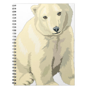 Carnet Cuddly  Polar Bear