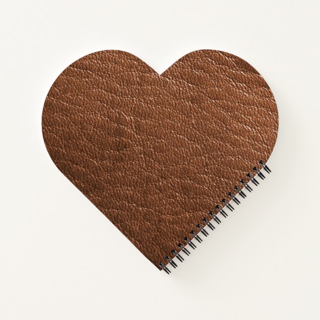 Carnet cuir marron (Dos)