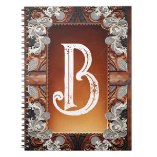 Carnet Cuir Multicolore & Dentelle Élégante Mariage Rusti