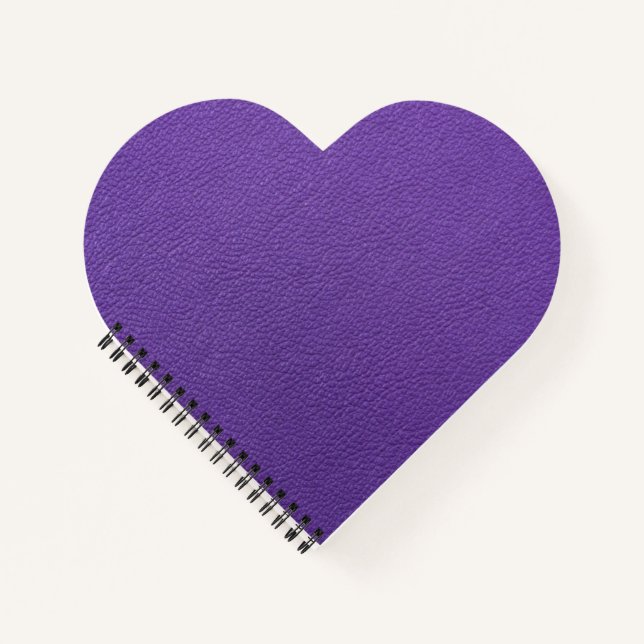 Carnet Cuir pourpre (Devant)
