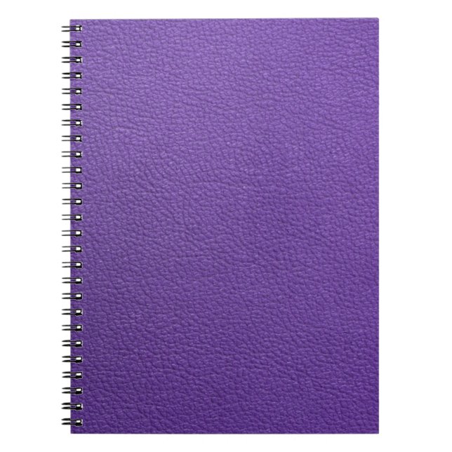Carnet Cuir pourpre (Devant)