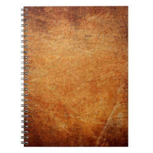 Carnet Cuir vintage Brown