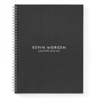 Cuir Vintage gris minimaliste