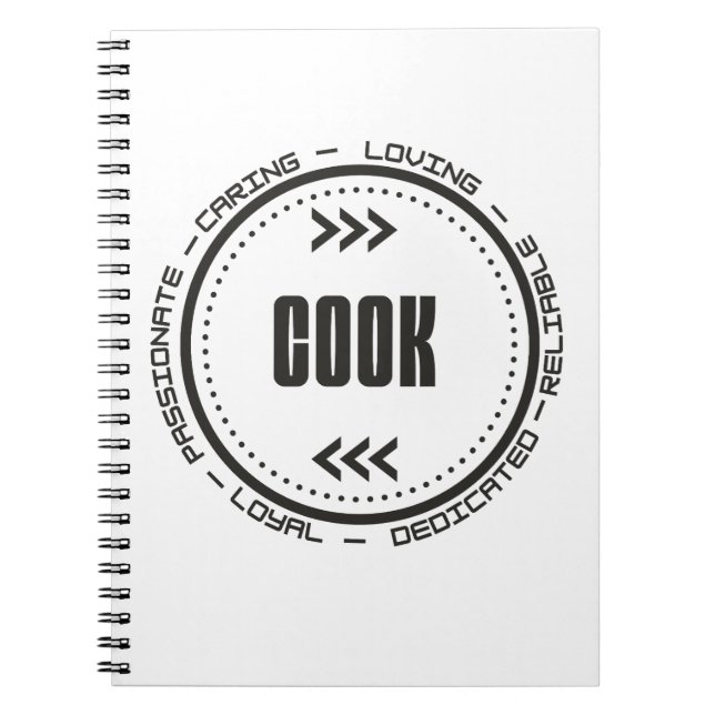 Carnet Cuisinier incroyable (Devant)