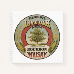 Carnet Cuivre fin Distillé Bourbon Whisky.
