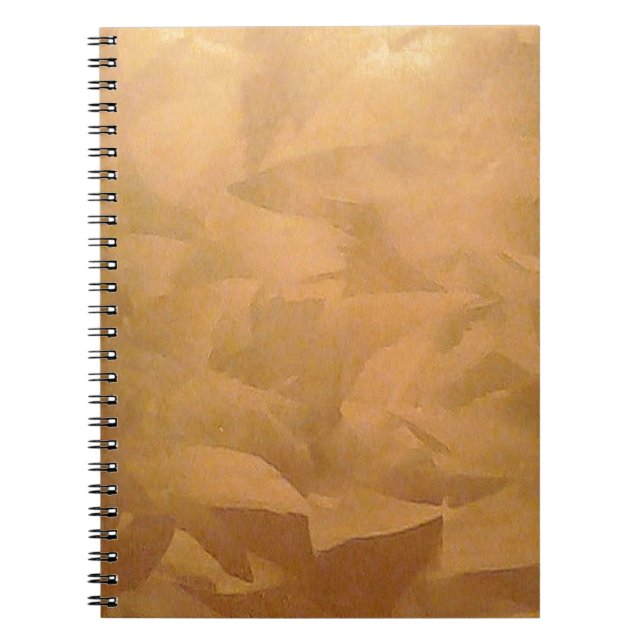 Carnet Cuivre Métallique Main brossée (Devant)