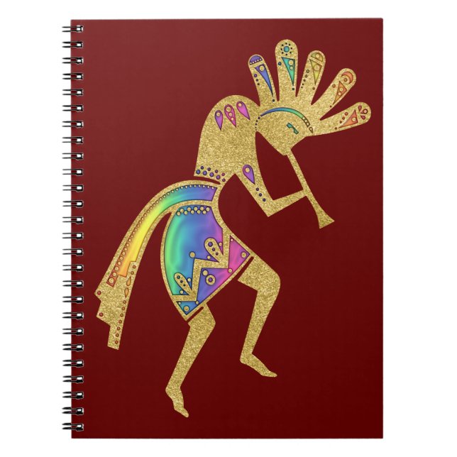 Carnet Culture amérindienne - Danse Kokopelli 5 (Devant)