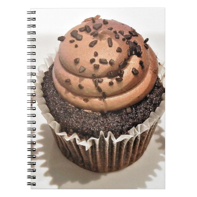 Carnet Cupcake au chocolat (Devant)