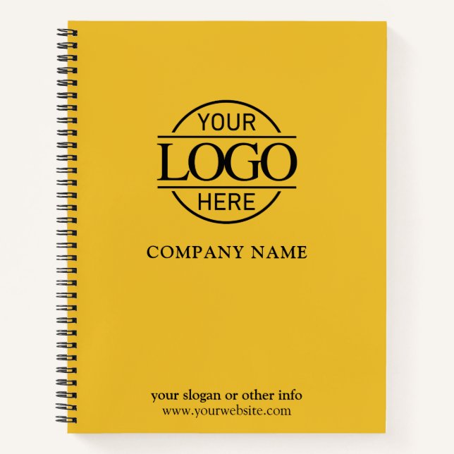 Carnet Custom Business Logo & Branding Promotional Gift (Devant)