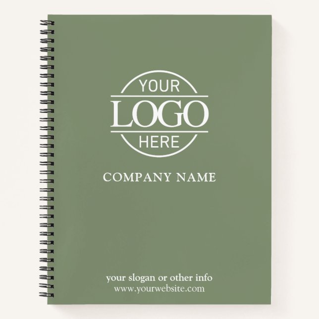 Carnet Custom Business Logo & Branding Promotional Gift (Devant)