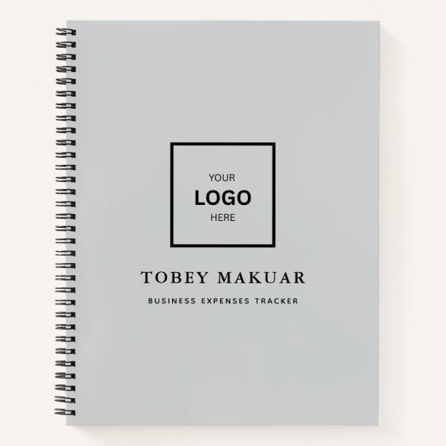 Carnet Custom Business Logo Modern Professional  (Devant)