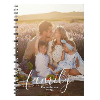 Carnet Custom Family Photo – Personalized Last Name 
