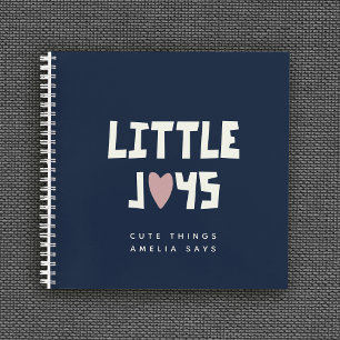 Carnet Custom Little Joy Les enfants disent Keepsaké Jour
