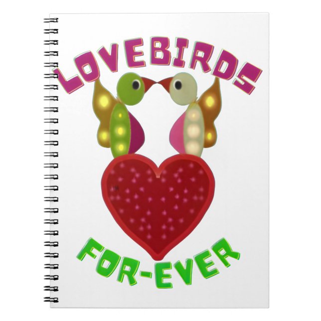 Carnet Custom Lovebirds Heart Gift Classic Playing Cards (Devant)