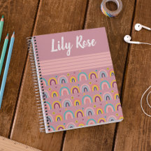 Custom Pink Rainbow Pattern