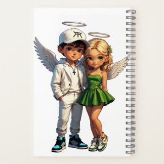 Carnet Cute Cherub Angels Spiral Notebook
