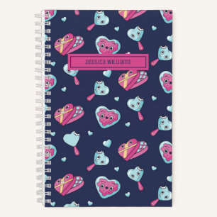 Carnet Cute Coeur Chocolat Coeur Cookies Motif Sweet Dess