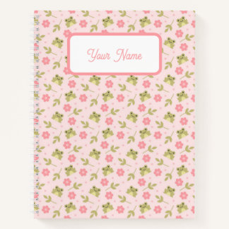 Carnet Cute Cottagecore Frog Bulletjournal Notebook