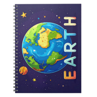 Carnet Cute Earth Design – Educational