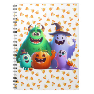 Carnet Cute et Cool, monstres d'Halloween