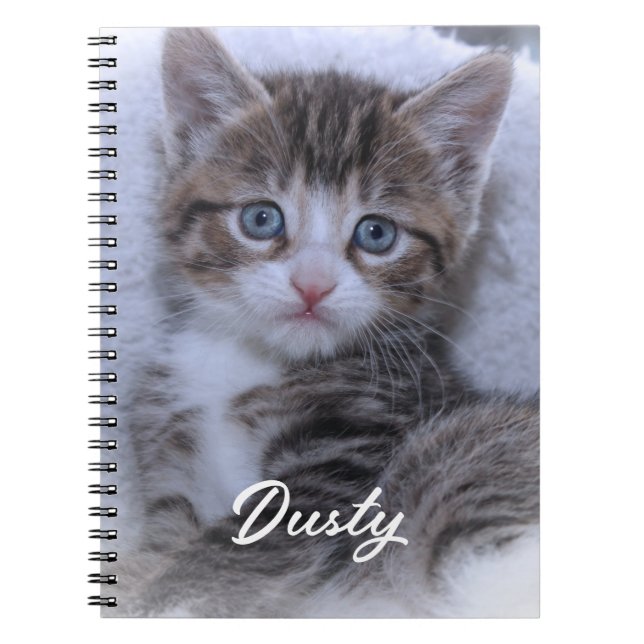 Carnet Cute Family Kitten Photo (Devant)
