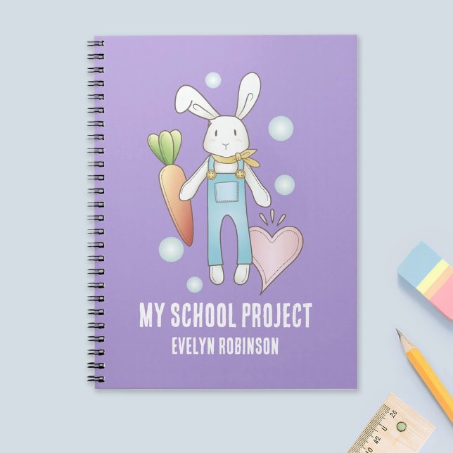 Carnet Cute farci Animal Bunny Enfants (Créateur téléchargé)